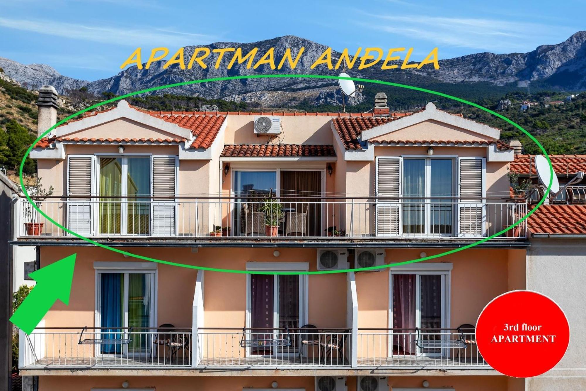 Apartman Andela พอดโกรา ภายนอก รูปภาพ